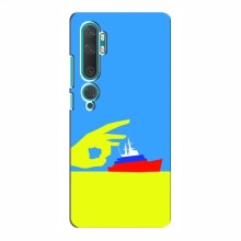 Чехол с принтом (Русский корабль...) для Xiaomi Mi Note 10 (AlphaPrint)