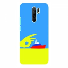 Чехол с принтом (Русский корабль...) для Xiaomi Redmi 9 (AlphaPrint) Щелбан кораблю - купить на Floy.com.ua