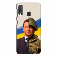 Чехол для Samsung Galaxy A20e (AlphaPrint - с принтом Зеленского) - купить на Floy.com.ua