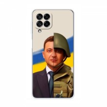 Чехол для Samsung Galaxy A22 5G (AlphaPrint - с принтом Зеленского) - купить на Floy.com.ua