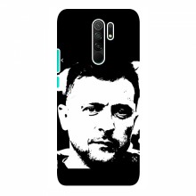Чехол для Xiaomi Redmi 9 (AlphaPrint - с принтом Зеленского) Зеленский АРТ - купить на Floy.com.ua