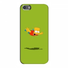 Чехол с Симпсонами для iPhone 5 / 5s / SE (VPrint) - купить на Floy.com.ua