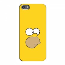 Чехол с Симпсонами для iPhone 5 / 5s / SE (VPrint) Гомер - купить на Floy.com.ua