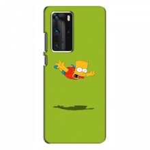 Чехол с Симпсонами для Huawei P40 Pro (VPrint)