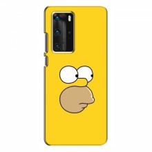 Чехол с Симпсонами для Huawei P40 Pro (VPrint)