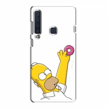 Чехол с Симпсонами для Samsung A9 2018 (VPrint) Гомер с пончиком - купить на Floy.com.ua
