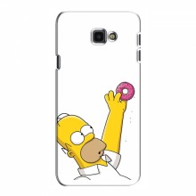 Чехол с Симпсонами для Samsung J4+, J4 Plus (VPrint) Гомер с пончиком - купить на Floy.com.ua