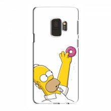 Чехол с Симпсонами для Samsung S9 (VPrint) Гомер с пончиком - купить на Floy.com.ua