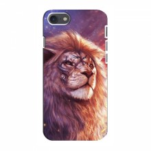 Чехол со Львом для iPhone 8 (VPrint) Красочный Лев - купить на Floy.com.ua
