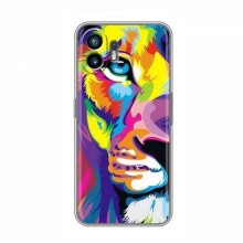 Чехол со Львом для Nothing Nothing Phone 2 (VPrint) - купить на Floy.com.ua