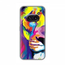 Чехол со Львом для Nothing Nothing Phone 2a (VPrint) - купить на Floy.com.ua