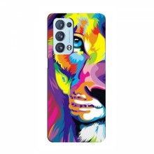 Чехол со Львом для OPPO Reno 6 Pro Plus (5G) (VPrint) - купить на Floy.com.ua