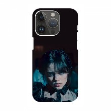 Чехлы Венсдей для iPhone 15 Pro Max (AlphaPrint - wednesday)