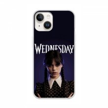 Чехлы Венсдей для iPhone 16 Ultra (AlphaPrint - wednesday)