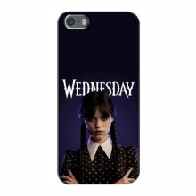 Чехлы Венсдей для iPhone 5 / 5s / SE (AlphaPrint - wednesday)