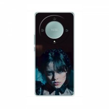 Чехлы Венсдей для Huawei Honor Magic 5 Lite 5G (AlphaPrint - wednesday) Взгляд Wednesday - купить на Floy.com.ua