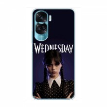 Чехлы Венсдей для Huawei Honor 90 Lite (AlphaPrint - wednesday) Wednesday - купить на Floy.com.ua