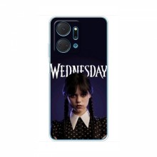 Чехлы Венсдей для Huawei Honor X7a (AlphaPrint - wednesday) Wednesday - купить на Floy.com.ua