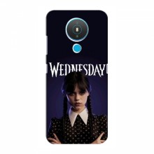 Чехлы Венсдей для Nokia Nokia 1.4 (AlphaPrint - wednesday) Wednesday - купить на Floy.com.ua