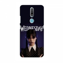 Чехлы Венсдей для Nokia 2.4 (AlphaPrint - wednesday) Wednesday - купить на Floy.com.ua