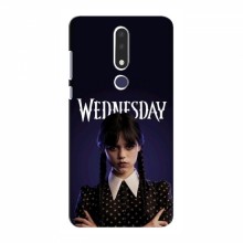 Чехлы Венсдей для Nokia 3.1 Plus (AlphaPrint - wednesday) Wednesday - купить на Floy.com.ua