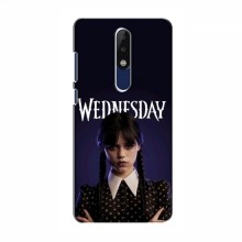 Чехлы Венсдей для Nokia 5.1 Plus (X5) (AlphaPrint - wednesday) Wednesday - купить на Floy.com.ua