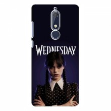 Чехлы Венсдей для Nokia 5.1 (AlphaPrint - wednesday) Wednesday - купить на Floy.com.ua