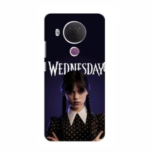 Чехлы Венсдей для Nokia 5.4 (AlphaPrint - wednesday) Wednesday - купить на Floy.com.ua