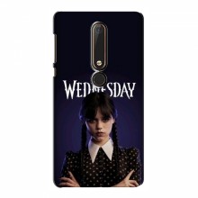 Чехлы Венсдей для Nokia 6 2018 (AlphaPrint - wednesday) Wednesday - купить на Floy.com.ua