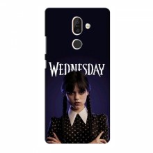 Чехлы Венсдей для Nokia 7 Plus (AlphaPrint - wednesday) Wednesday - купить на Floy.com.ua