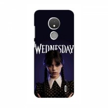 Чехлы Венсдей для Nokia C21 (AlphaPrint - wednesday) Wednesday - купить на Floy.com.ua