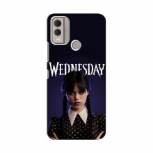 Чехлы Венсдей для Nokia C22 (AlphaPrint - wednesday) Wednesday - купить на Floy.com.ua