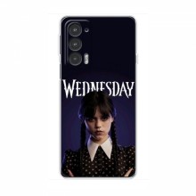 Чехлы Венсдей для Motorola Edge 20 (AlphaPrint - wednesday) Wednesday - купить на Floy.com.ua
