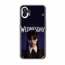 Чехлы Венсдей для Nothing Phone 1 (AlphaPrint - wednesday) Wednesday - купить на Floy.com.ua