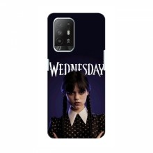 Чехлы Венсдей для OPPO Reno 5z (AlphaPrint - wednesday) Wednesday - купить на Floy.com.ua