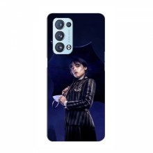 Чехлы Венсдей для OPPO Reno 6 Pro (5G) (AlphaPrint - wednesday) - купить на Floy.com.ua