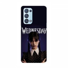 Чехлы Венсдей для OPPO Reno 6 Pro (5G) (AlphaPrint - wednesday) Wednesday - купить на Floy.com.ua