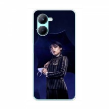 Чехлы Венсдей для RealMe C33 (AlphaPrint - wednesday)