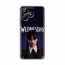 Чехлы Венсдей для RealMe Note 50 (AlphaPrint - wednesday) Wednesday - купить на Floy.com.ua