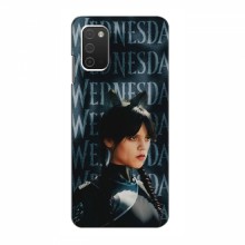 Чехлы Венсдей для Samsung Galaxy A03s (AlphaPrint - wednesday)