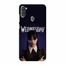 Чехлы Венсдей для Samsung Galaxy A11 (A115) (AlphaPrint - wednesday)