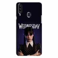 Чехлы Венсдей для Samsung Galaxy A20s (A207) (AlphaPrint - wednesday)