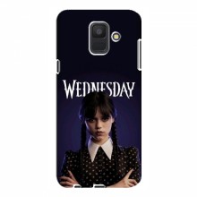 Чехлы Венсдей для Samsung A6 2018, A600F (AlphaPrint - wednesday) Wednesday - купить на Floy.com.ua