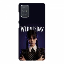 Чехлы Венсдей для Samsung Galaxy A71 (A715) (AlphaPrint - wednesday) Wednesday - купить на Floy.com.ua