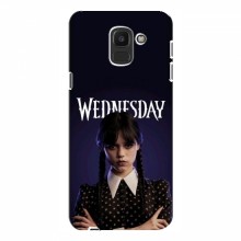 Чехлы Венсдей для Samsung J6 2018 (AlphaPrint - wednesday) Wednesday - купить на Floy.com.ua