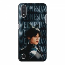 Чехлы Венсдей для Samsung Galaxy M01 (M015) (AlphaPrint - wednesday) Венсдей с ушками - купить на Floy.com.ua