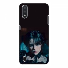 Чехлы Венсдей для Samsung Galaxy M01 (M015) (AlphaPrint - wednesday)