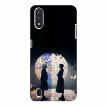 Чехлы Венсдей для Samsung Galaxy M01 (M015) (AlphaPrint - wednesday)