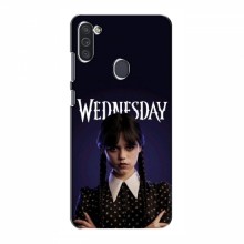 Чехлы Венсдей для Samsung Galaxy M11 (AlphaPrint - wednesday)