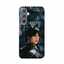 Чехлы Венсдей для Samsung Galaxy M14 (M146) (AlphaPrint - wednesday) Венсдей с ушками - купить на Floy.com.ua